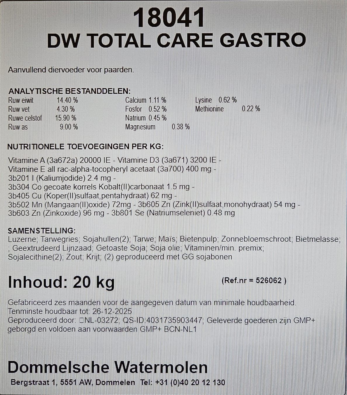 DW Total Care Gastro