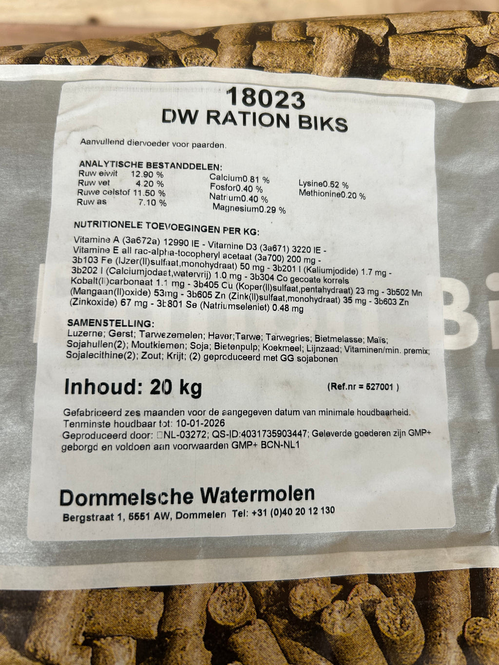 DW Ration Biks 20 kg